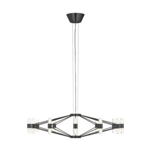 Lassell 24-Light LED Chandelier in Dark Bronze