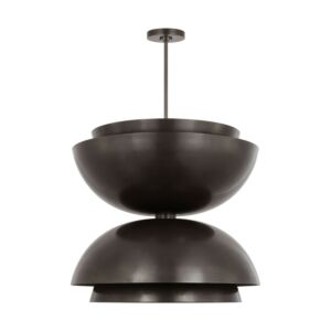 Shanti 2-Light LED Pendant in Dark Bronze