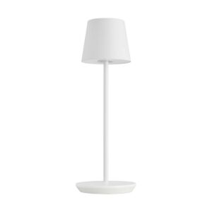 Nevis 1-Light LED Table Lamp in Matte White