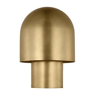 Kennett 1-Light LED Table Lamp in Natural Brass