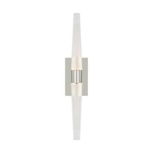 Lassell 2-Light LED Wall Sconce in Polished Nickel