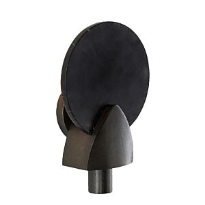 Edwin 1-Light Wall Sconce in Black with English Bronze