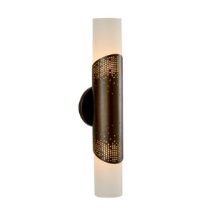 Exelsior 2-Light Wall Sconce in Matte Swirl with English Bronze