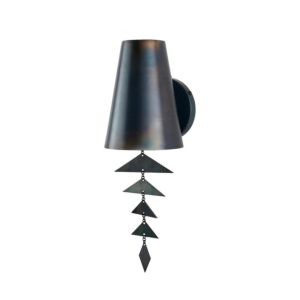 Ellie 1-Light Wall Sconce in Burnt Bronze