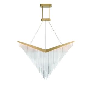 Vivien 1-Light LED Chandelier in Gold