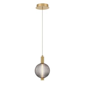 Palmas 1-Light LED Pendant in Gold