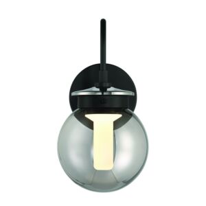 Caswell 1-Light LED Wall Sconce in Black