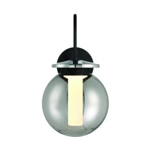 Caswell 1-Light LED Wall Sconce in Black