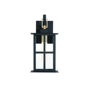 Greyson 1-Light LED Wall Sconce in Brass-Black