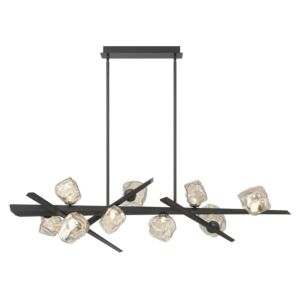 Thorah 9-Light LED Chandelier in Graphite