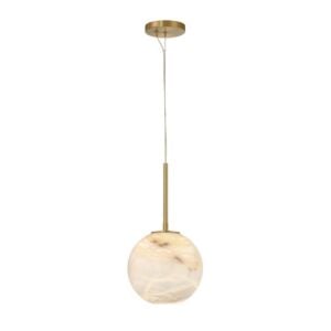 Kepler 1-Light LED Pendant in Gold