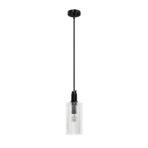 Gatz 1-Light Mini Pendant in Matte Black