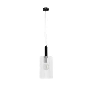 Gatz 1-Light Pendant in Matte Black