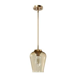 Vidria 1-Light Mini Pendant in Alturas Gold