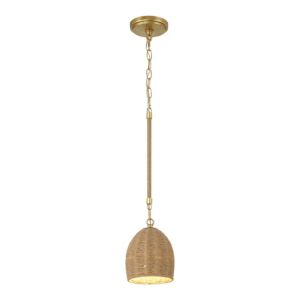 Jace 1-Light LED Mini Pendant in Soft Gold