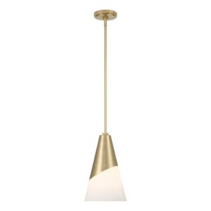 Tori 1-Light Pendant in Vibrant Gold