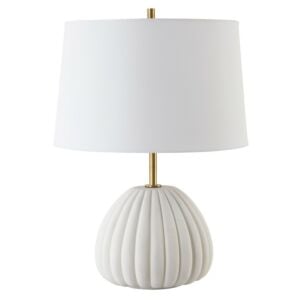 Lynna 1-Light Table Lamp in Brass