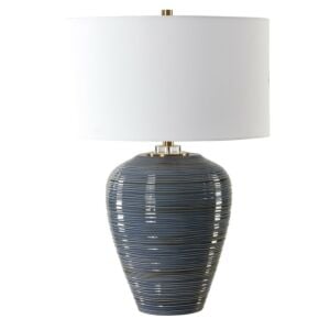 Moher 1-Light Table Lamp in Brass