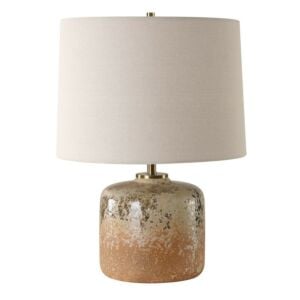 Canyon 1-Light Table Lamp in Brushed Antique Brass