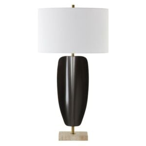 Kure 1-Light Table Lamp in Brass