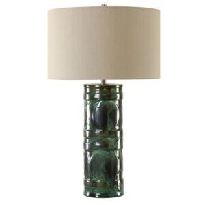 Loch 1-Light Table Lamp in Brushed Nickel