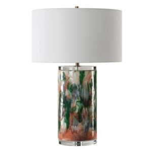 Verdant 1-Light Table Lamp in Brass