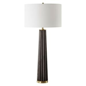 Forage Table Lamp in Antique Brass