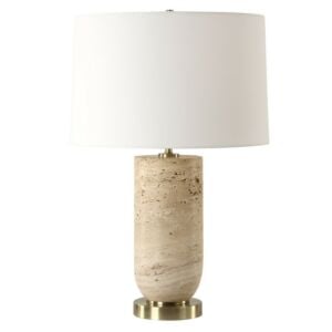 Aubrey 1-Light Table Lamp in Antique Brass