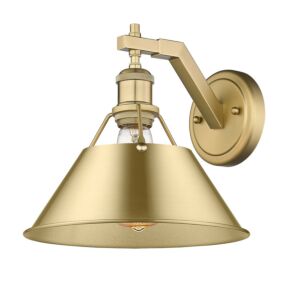 Orwell BCB 1-Light Wall Sconce in Brushed Champagne Bronze