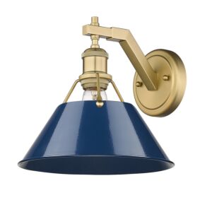 Orwell BCB 1-Light Wall Sconce in Brushed Champagne Bronze