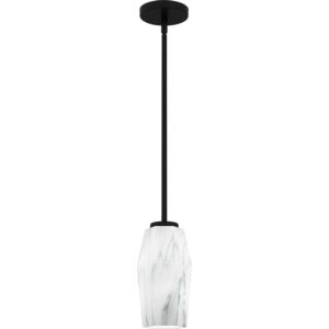 Fogel 1-Light Mini Pendant in Matte Black