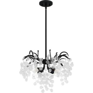 Maple 4-Light Pendant in Earth Black