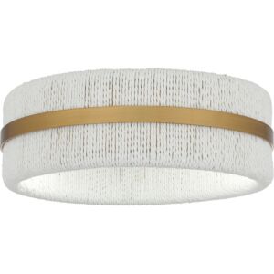 Quoizel Flush Mount 2-Light Flush Mount in Brushed Gold