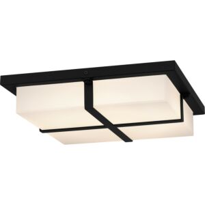 Quoizel Flush Mount LED Flush Mount in Matte Black