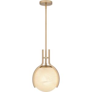 Quoizel Pendant 1-Light Pendant in Bronze Gold