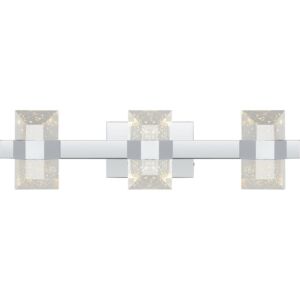 Selena LED Bathroom Vanity Light in Polished Chrome