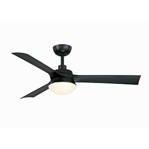 Barlow 1-Light 52" Outdoor Ceiling Fan in Black