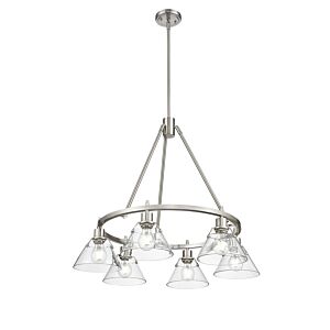 Orwell PW 6-Light Chandelier in Pewter