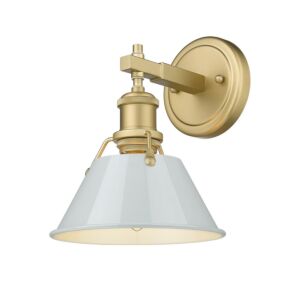 Orwell BCB 1-Light Bathroom Vanity Light in Brushed Champagne Bronze