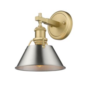 Orwell BCB 1-Light Bathroom Vanity Light in Brushed Champagne Bronze