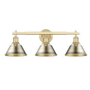 Orwell BCB 3-Light Bathroom Vanity Light in Brushed Champagne Bronze