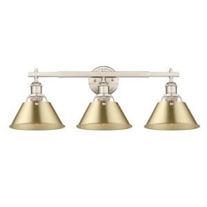 Orwell PW 3-Light Bathroom Vanity Light in Pewter