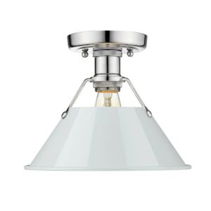 Orwell CH 1-Light Flush Mount in Chrome