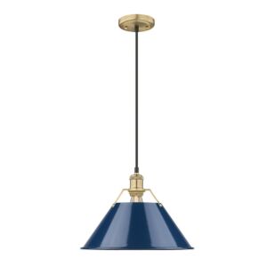 Orwell BCB 1-Light Pendant in Brushed Champagne Bronze