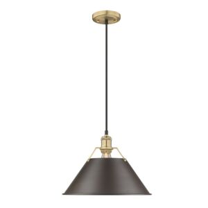 One Light Pendant by Golden