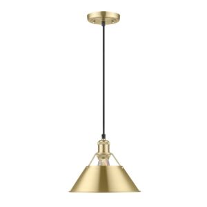 Orwell BCB 1-Light Pendant in Brushed Champagne Bronze