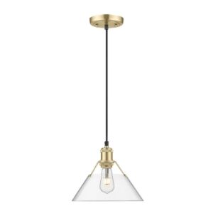 Orwell BCB 1-Light Pendant in Brushed Champagne Bronze