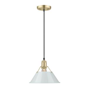 Orwell BCB 1-Light Pendant in Brushed Champagne Bronze