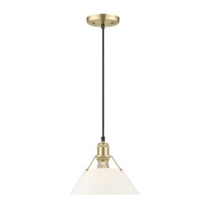 Orwell BCB 1-Light Pendant in Brushed Champagne Bronze