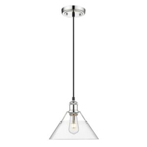 Orwell CH 1-Light Pendant in Chrome